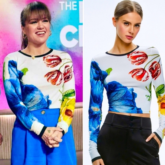 ALICE + OLIVIA Long Sleeved Top - Picture 8 of 8